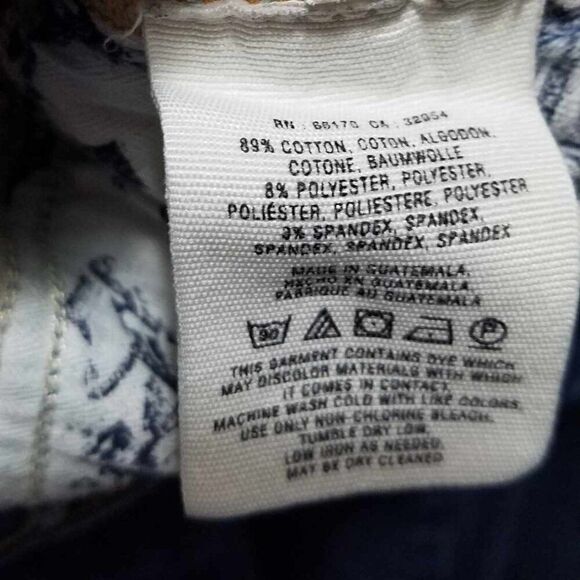 Pilcro and the Letterpress Anthropologie Houndstooth Print Jeans size 29 - Picture 10 of 11